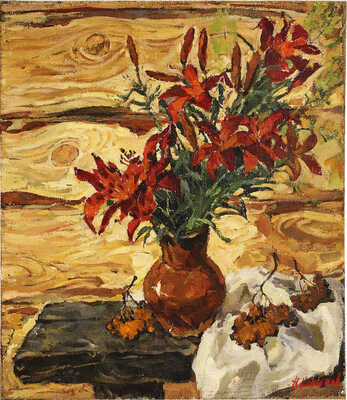 Неизвестный художник. Лилии